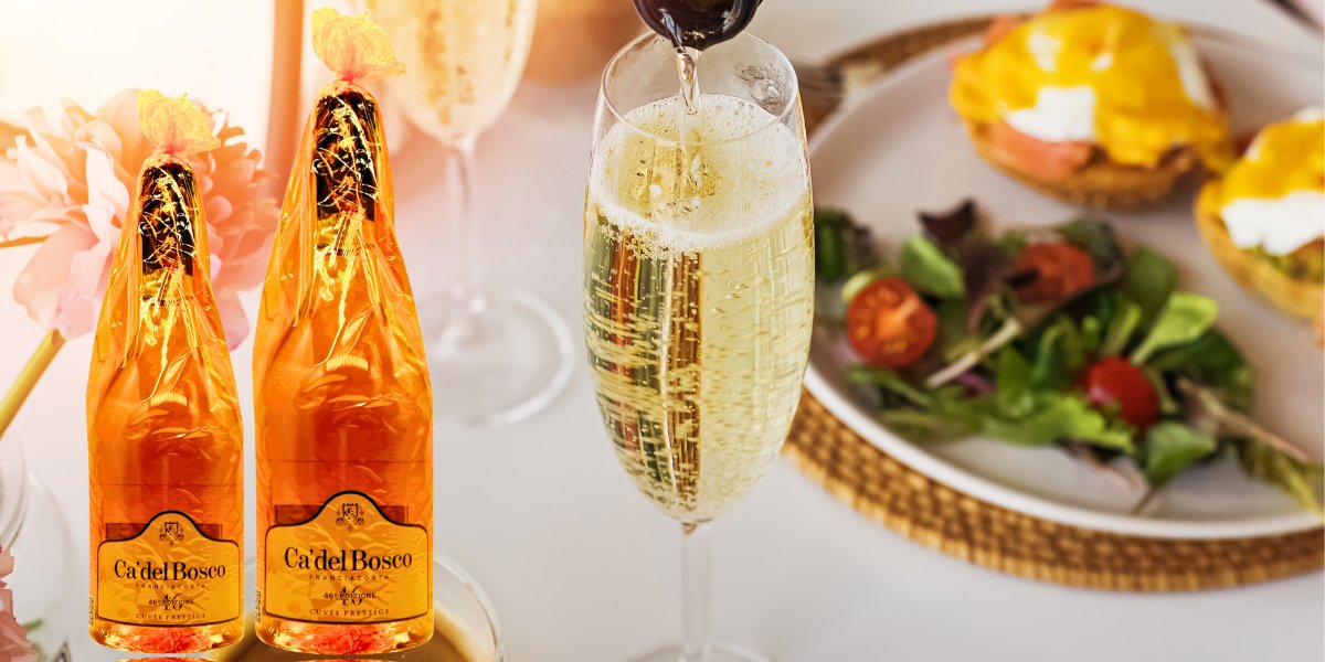 Spritziger Schaumwein