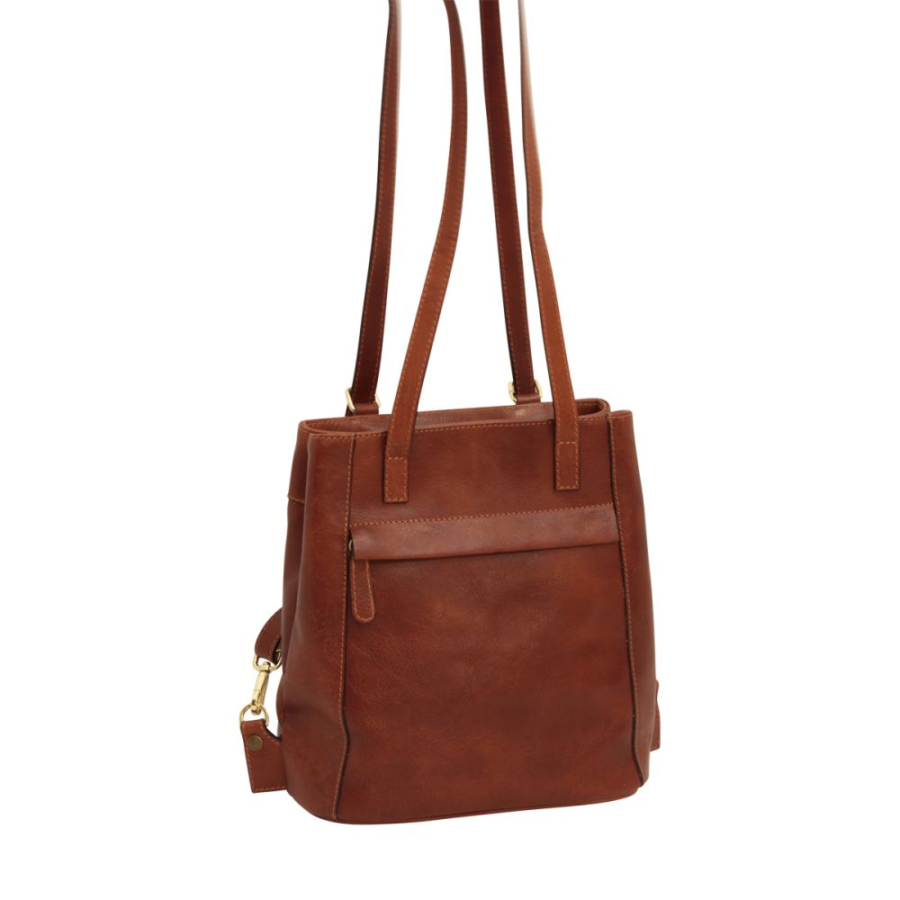 Italienischer Leder Rucksack Damen