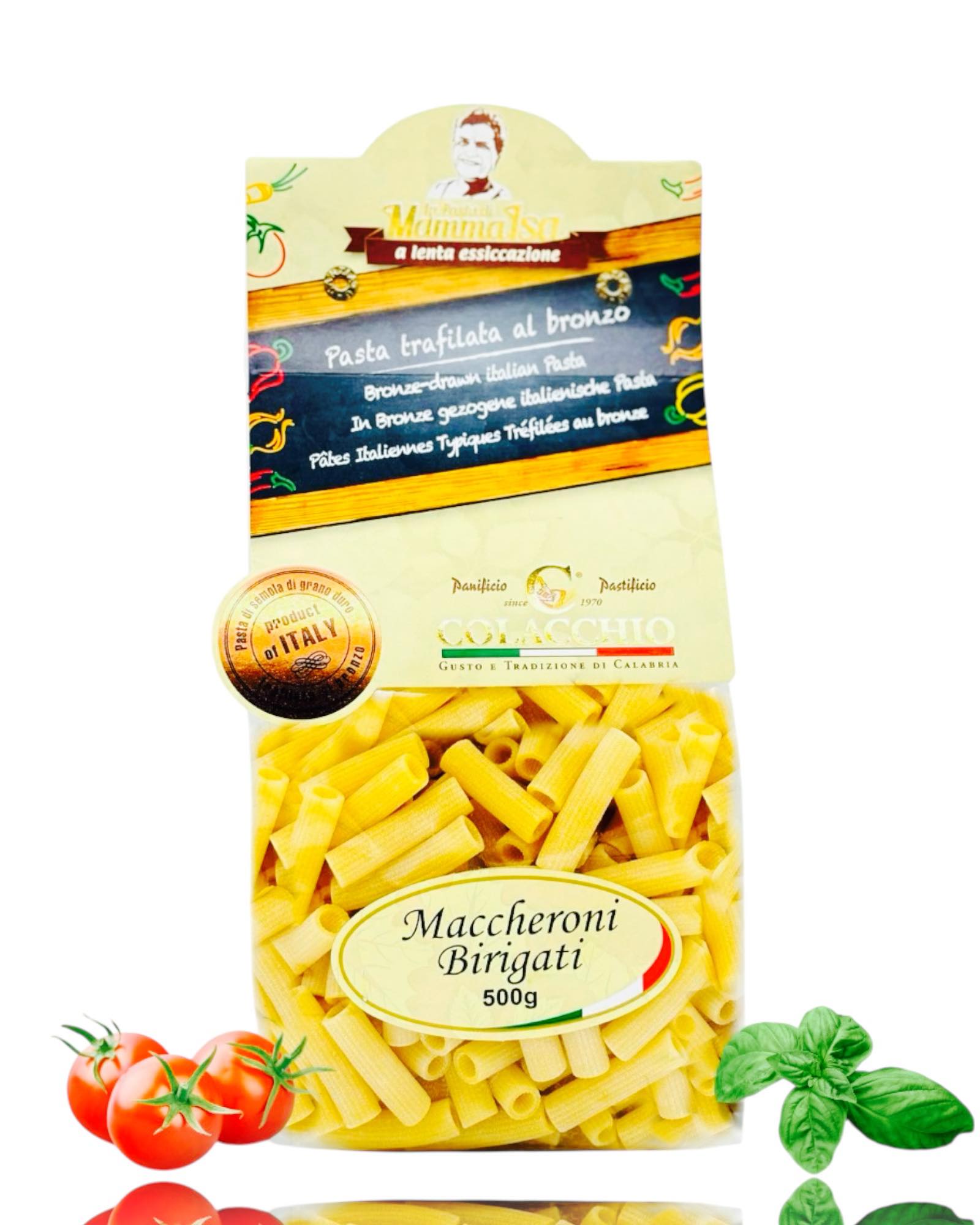 Maccheroni Birigati 500g – Italienische Pasta mit geriffelter Oberfläche