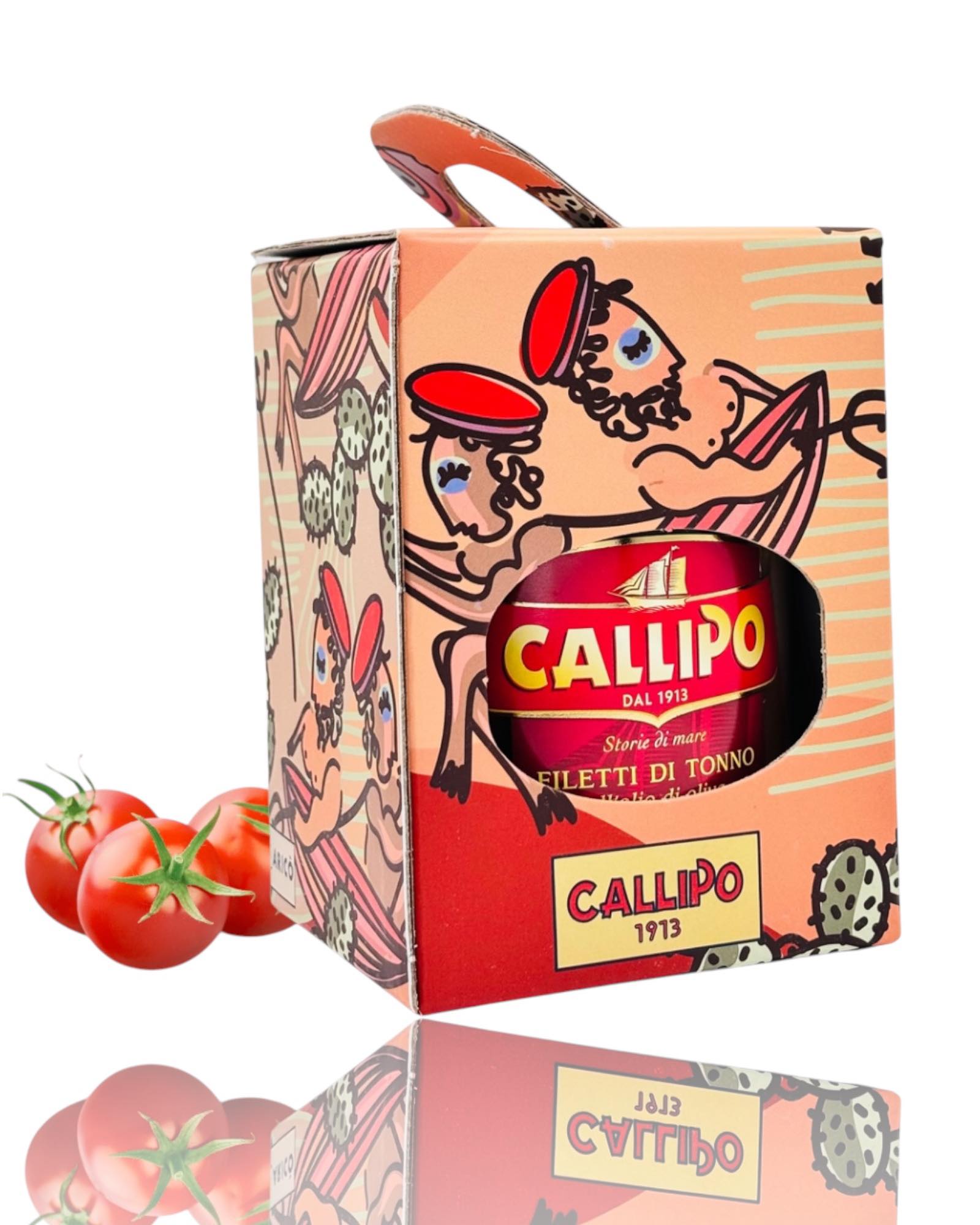 🦈Callipo Thunfischfilets in Olivenöl - Exklusives Geschenkset 550 g