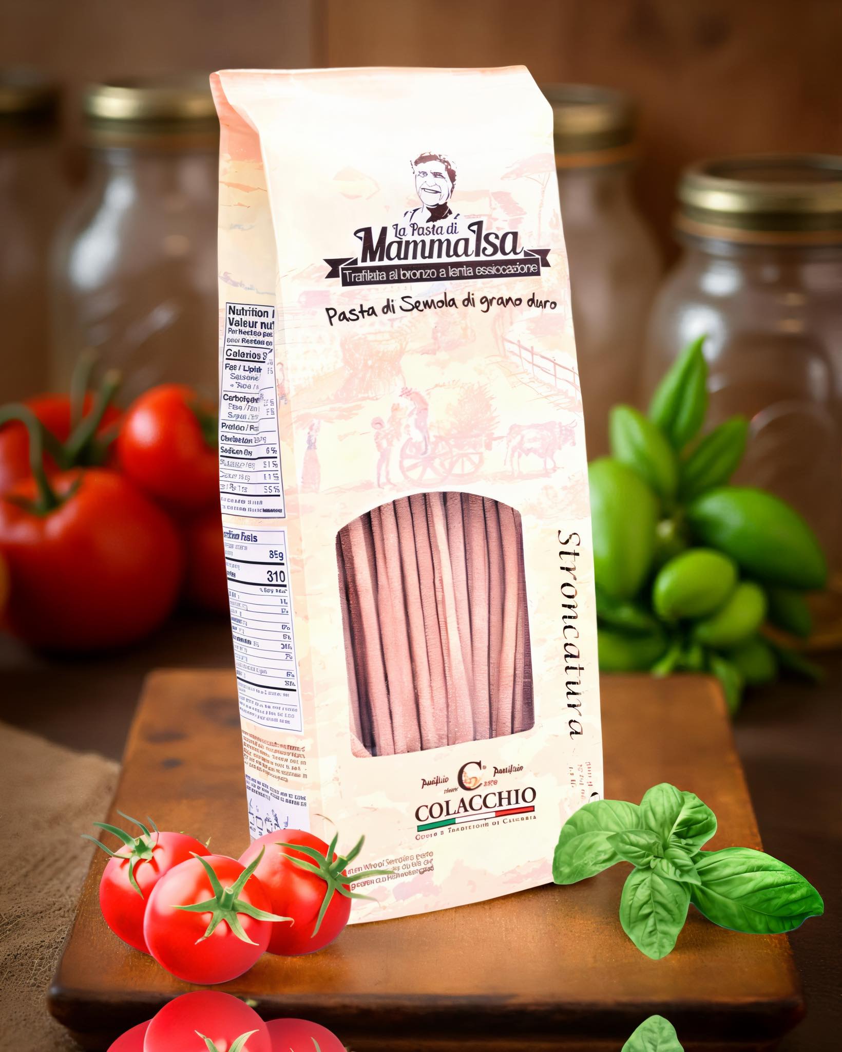 Stroncatura 500g – Rustikale italienische Vollkornpasta aus Hartweizengrieß