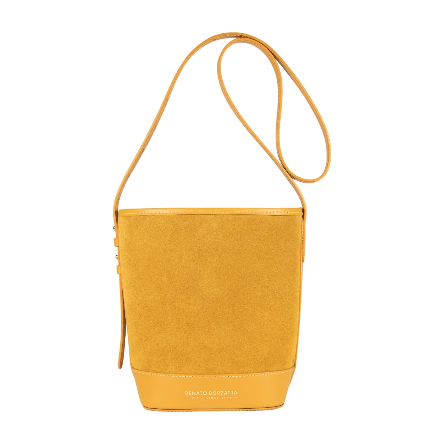 Italienische Damen Ledertasche Senfgelb – Handgefertigte Schultertasche aus Echtleder, stilvoll & modern 🇮🇹