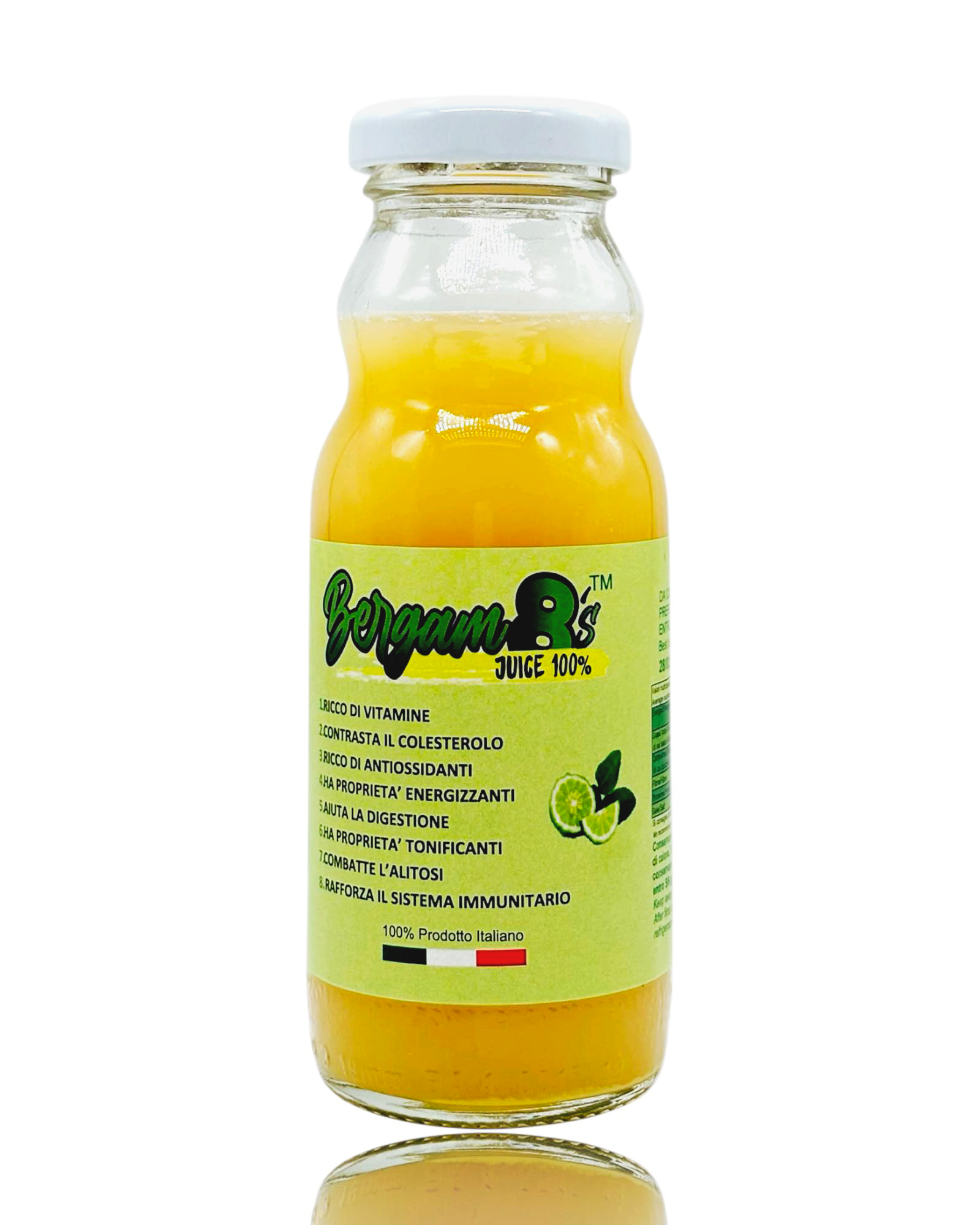 100 % Bergamottensaft aus Italien