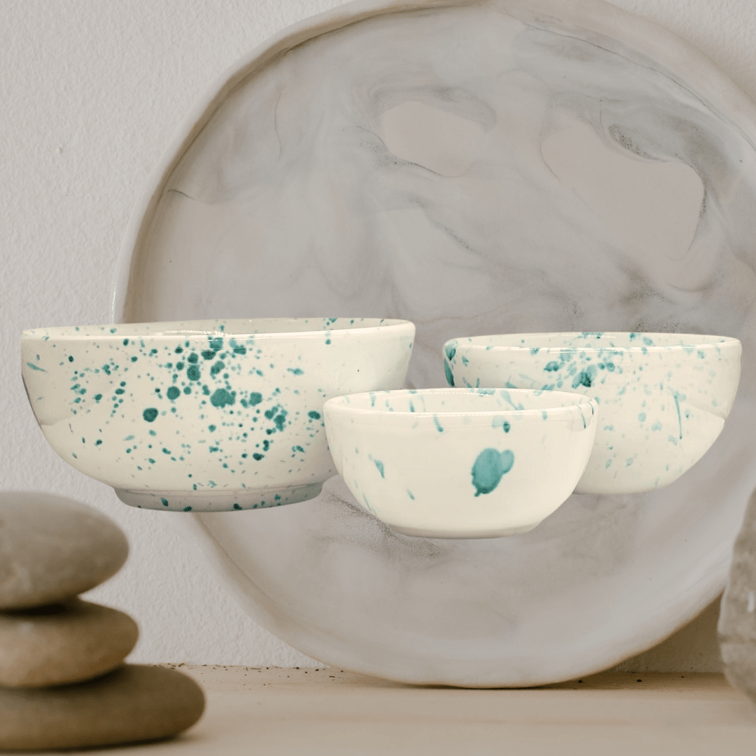 Keramik-Schüssel-Set in 3 Größen