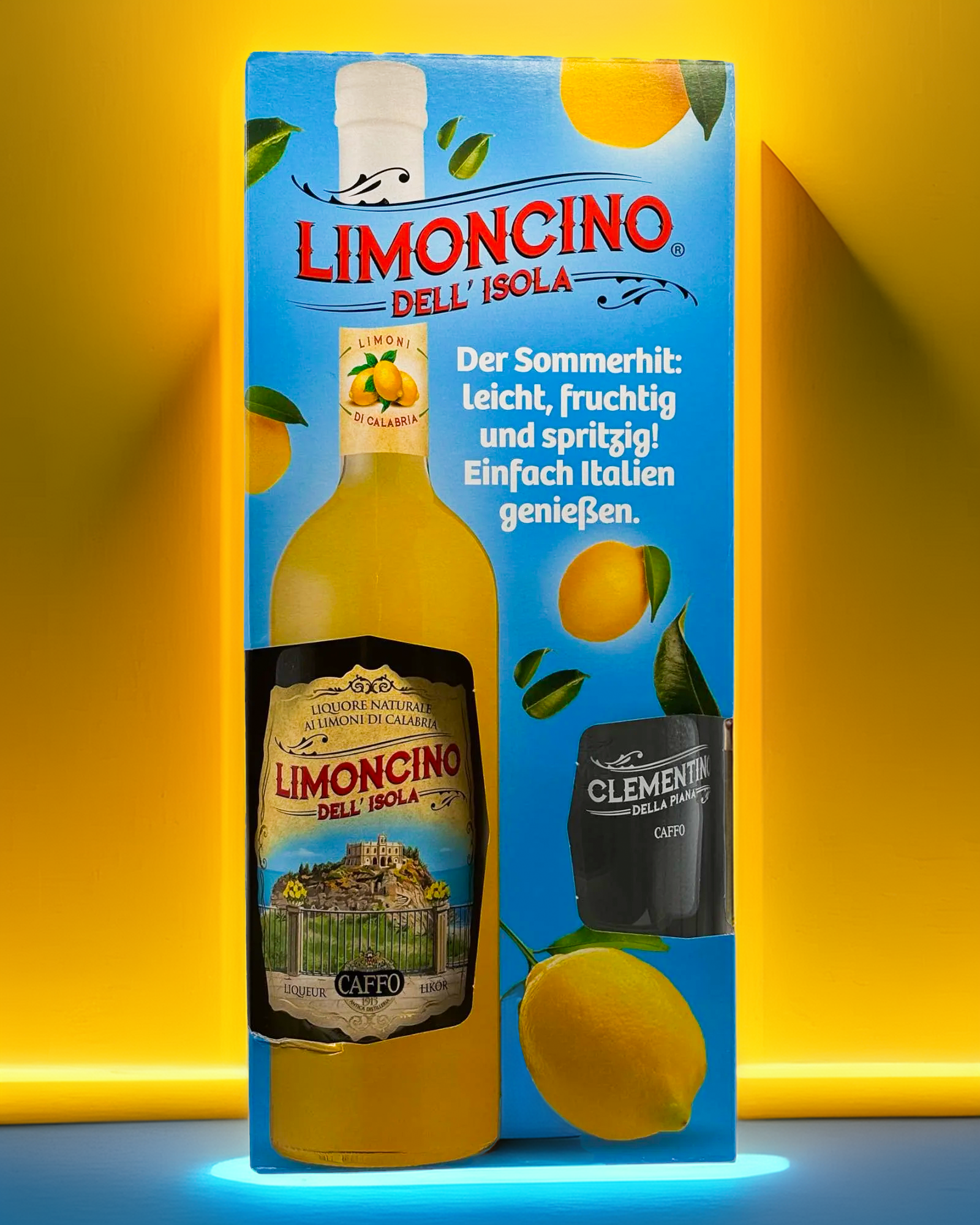 Limoncino dell’Isola – Natürlicher Zitronenlikör aus Kalabrien (70 cl)