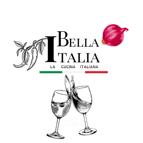 Logo des italienischen Restaurants bella italia la cucina ITALIANA