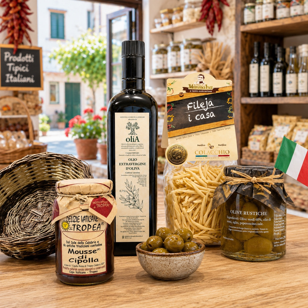 Herbstgenuss aus Italien: Rotwein, Pasta, Olivenöl & Feinkost