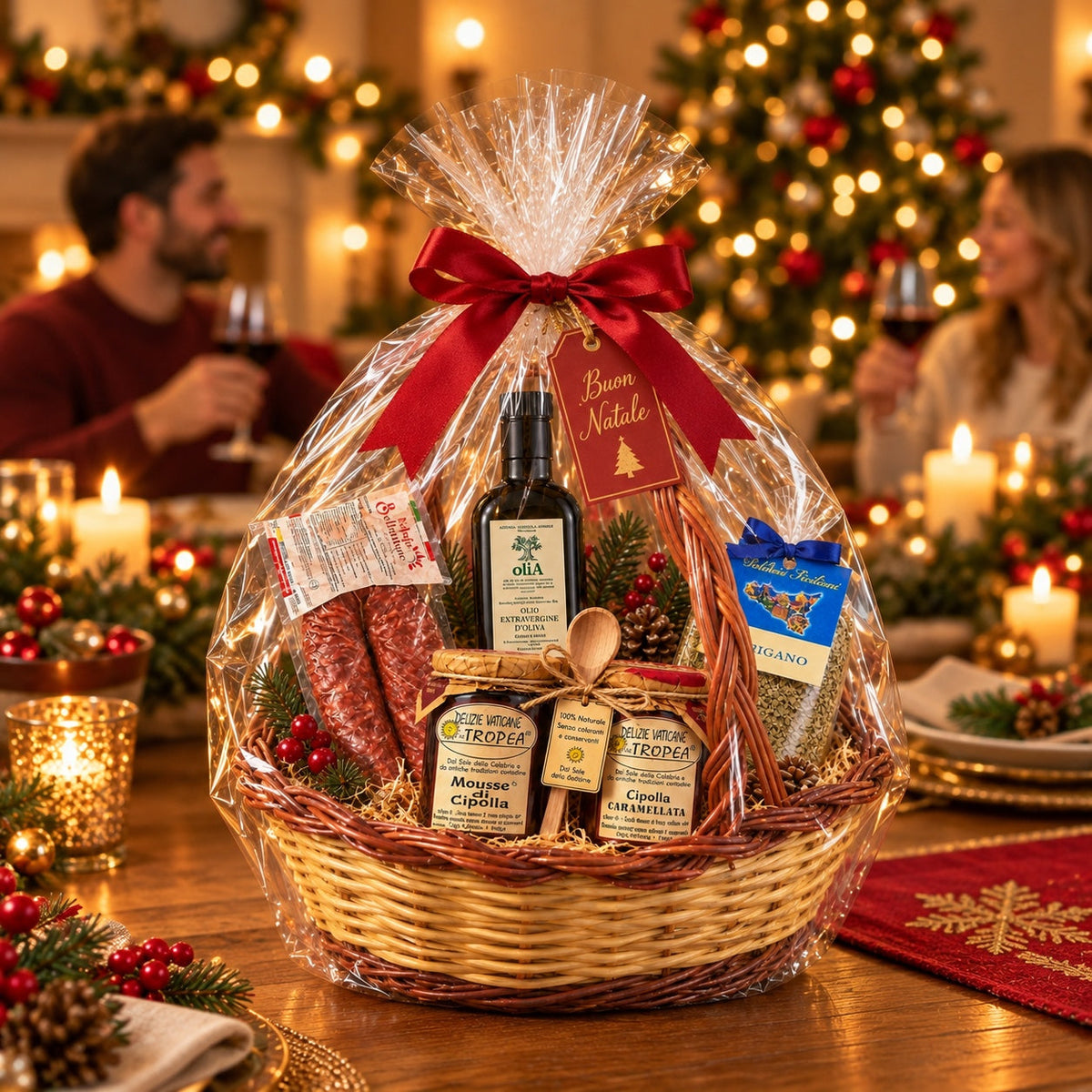 Buon Natale: Italienische Geschenkkörbe & Panettone voller Weihnachtsfreude