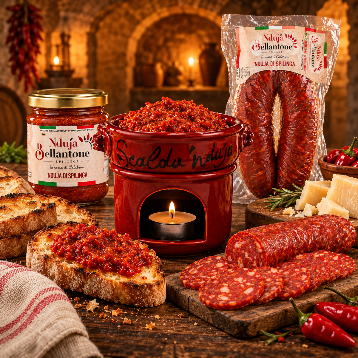 N'duja & Kalabrische Wurst
