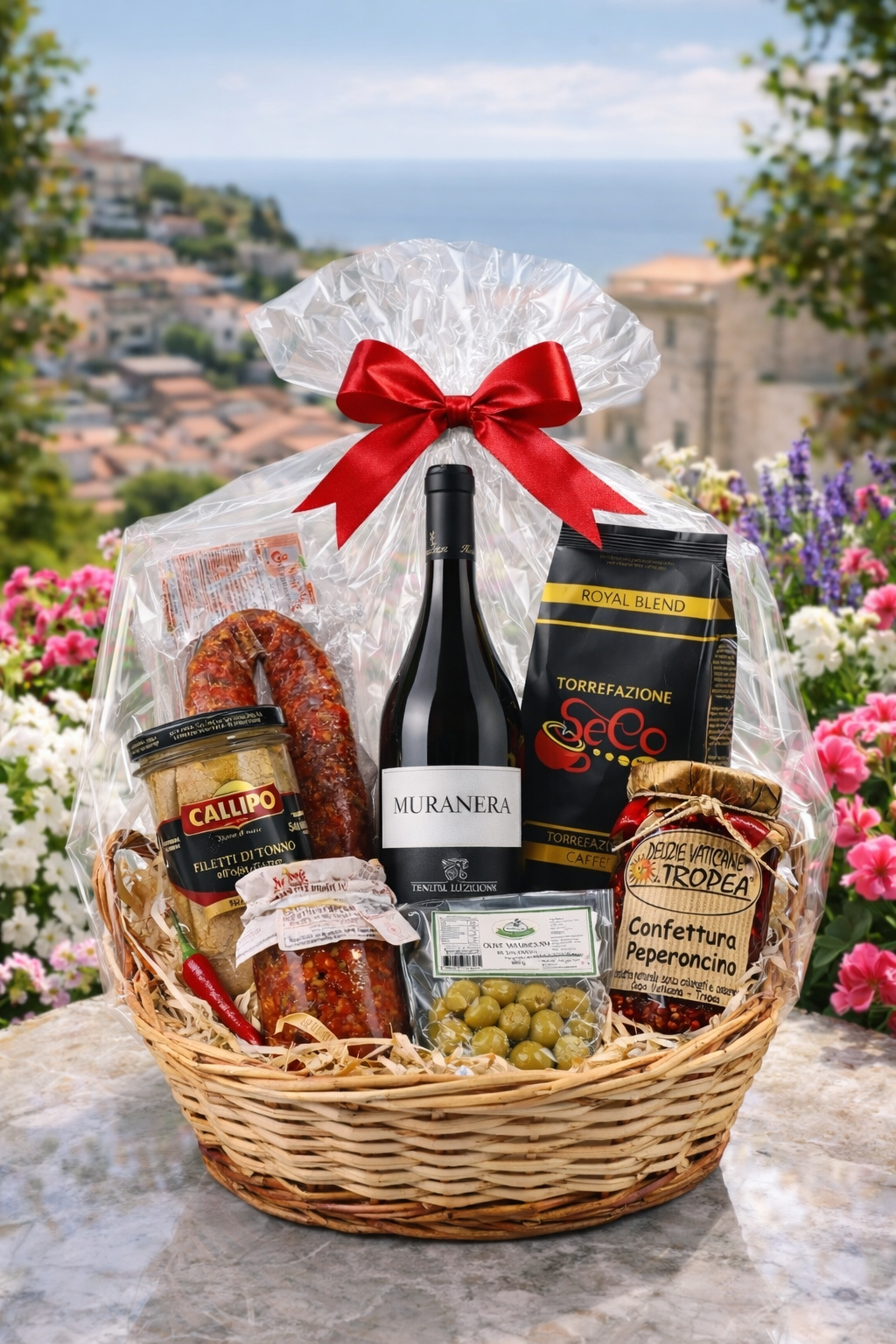 Feinkost Geschenkkörbe aus Italien 🇮🇹