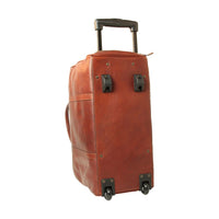 Buffalo Leder Weekender Tasche Herren – Vorderseite mit Griffen