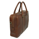 SoBusiness Tasche Leder Kastanienbraun – Seitenansicht