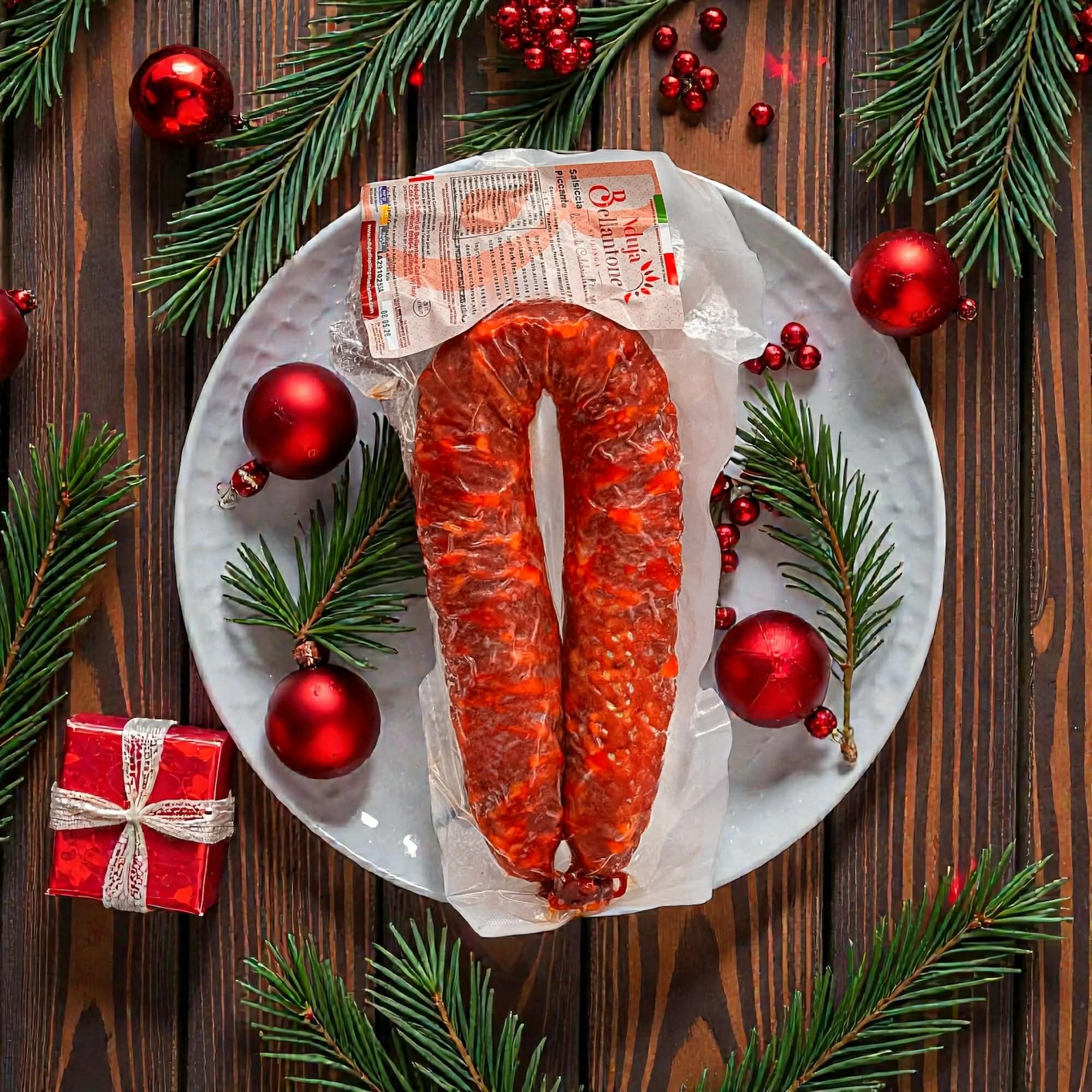 Kalabrische Schweinesalami scharf 300 g