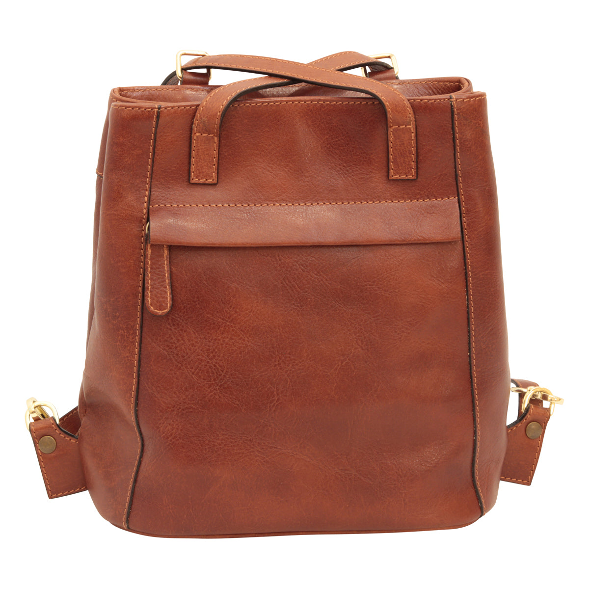 Italienischer Leder Rucksack Damen