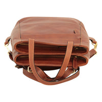 Italienischer Leder Rucksack Damen