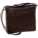 Büffelleder Schultertasche Herren – elegante Handarbeit aus Italien