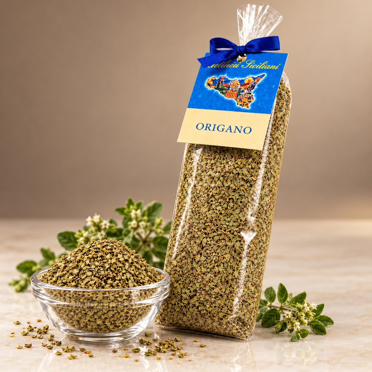 Oregano aus Sizilien – Getrockneter Oregano, Premium Gewürz, 30g