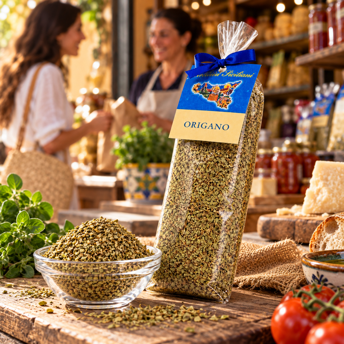 Oregano aus Sizilien – Getrockneter Oregano, Premium Gewürz, 30g – Einkauf im italienischen Feinkostladen