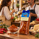 Peperoncino frantumato aus Sizilien – Chili Flocken scharf, 50g – Einkauf im italienischen Feinkostladen