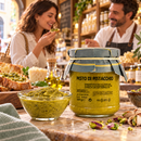 Pistazien Pesto aus Sizilien – Pesto di Pistacchio, 75% Pistazien, 200g – Einkauf im italienischen Feinkostladen