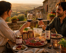     Italienisches Paket mit Chili Marmelade und Zwiebelmousse