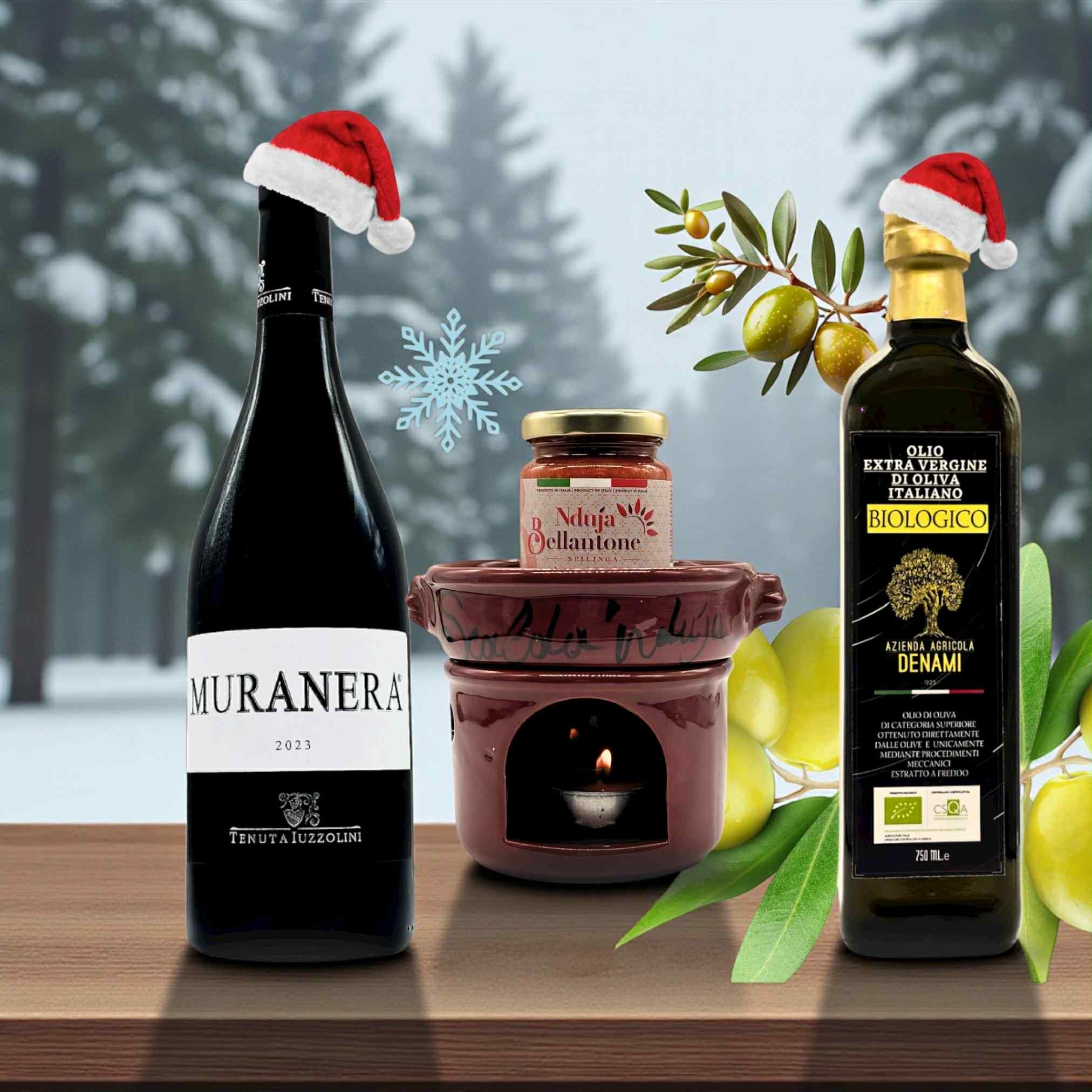 Nduja Geschenkset Weihnachten – Italienisches Feinkost Geschenkset