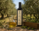 Premium Olivenöl aus Apulien – Olia Extra Vergine mit frischen Oliven und mediterranem Ambiente