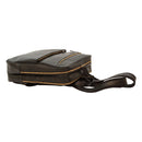 Schwarzer Leder Rucksack Herren – Old Angler, handgefertigt aus 100 % italienischem Kalbsleder