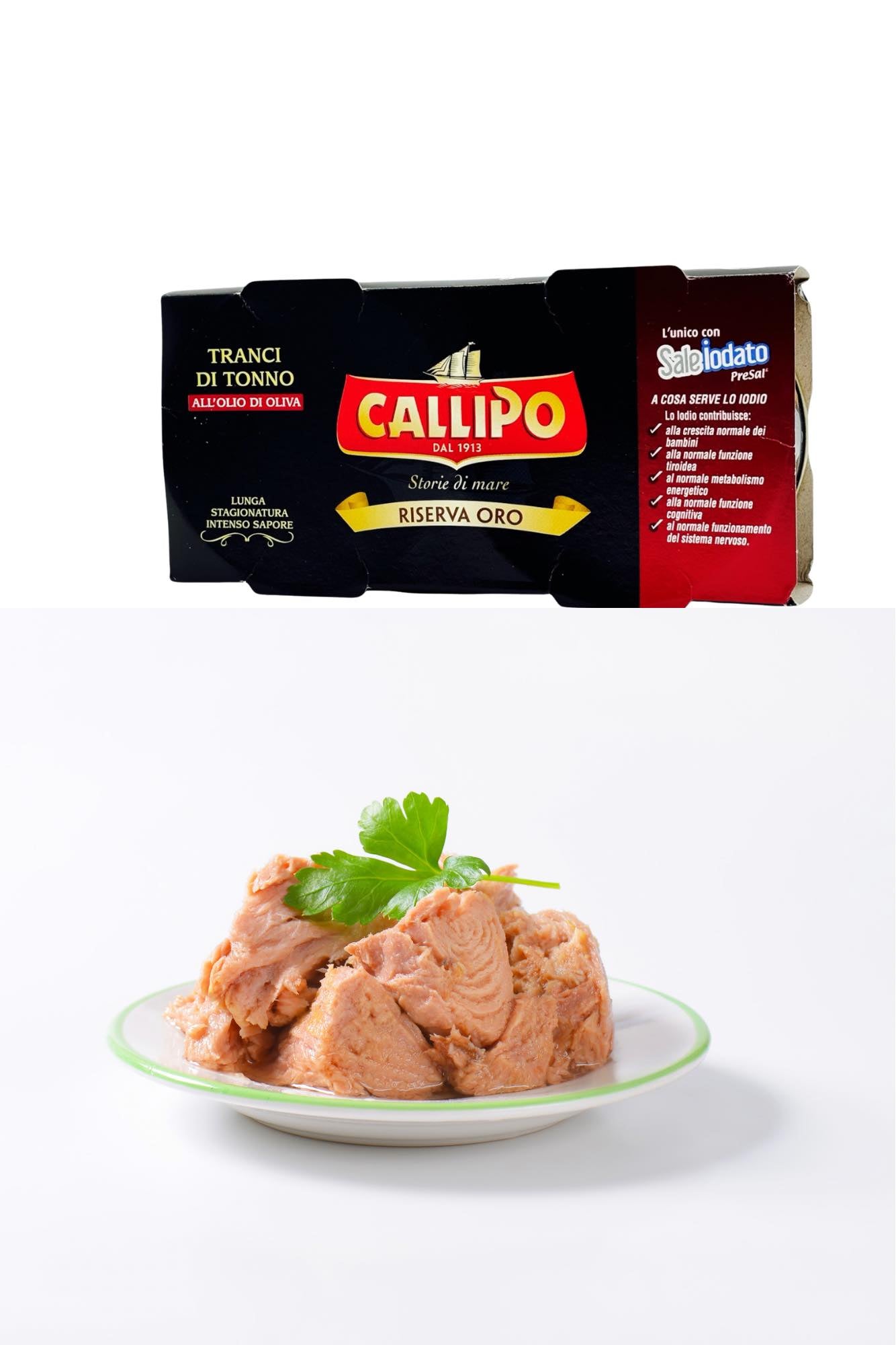 🐟Callipo Thunfischfilets in Olivenöl - Riserva Oro Serie, 140g x 2