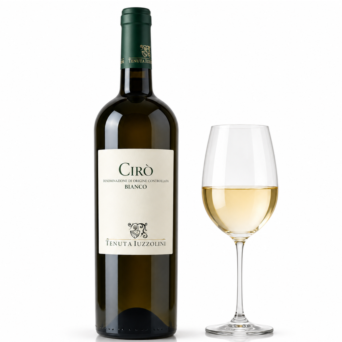 Cirò Greco Bianco – vin blanc exquis de Calabre, 750 ml