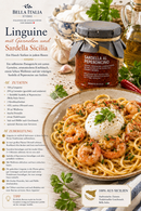 Pasta mit Garnelen und Sardella al Peperoncino – würzige italienische Rezeptidee aus Sizilien