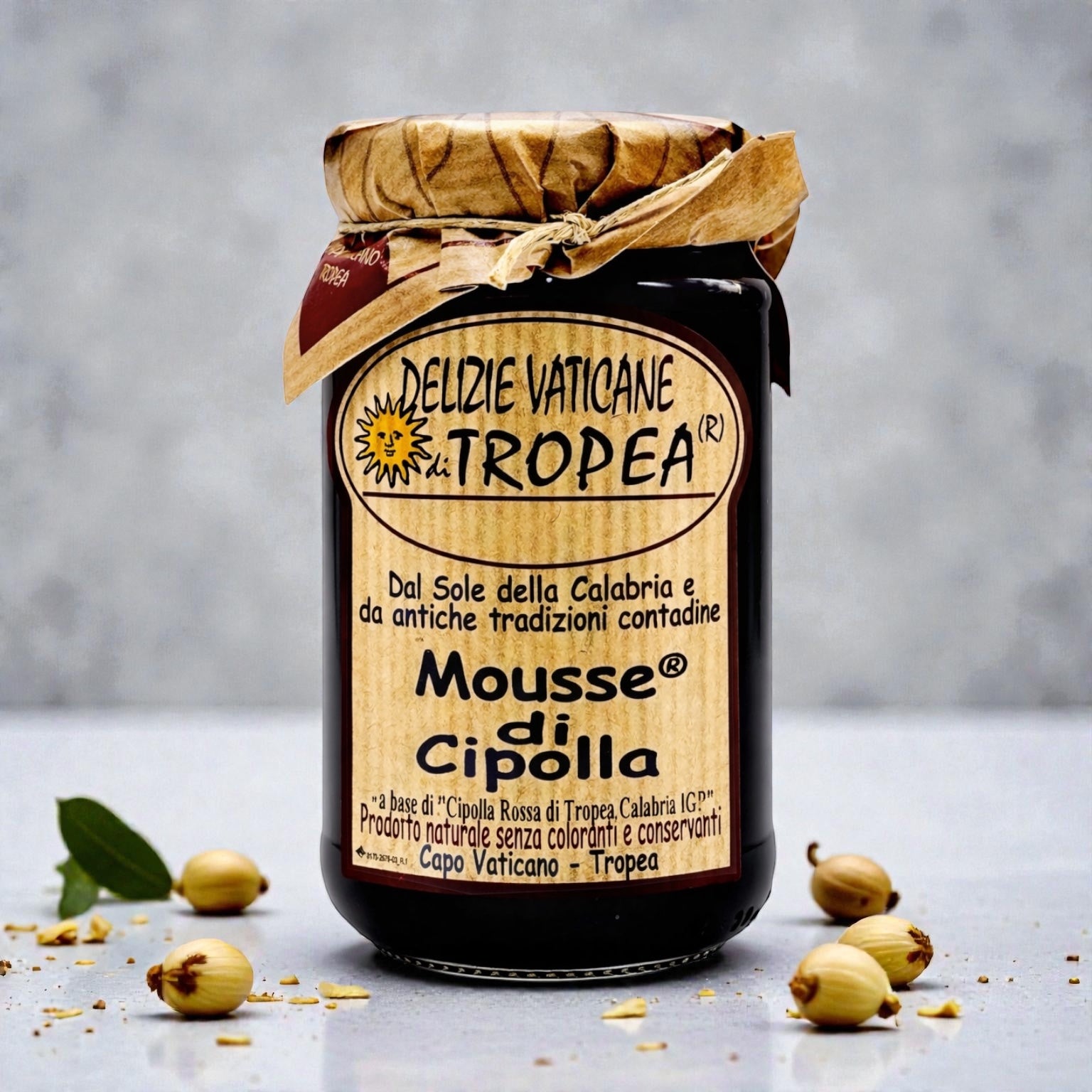 Zwiebelmousse aus Tropea IGP