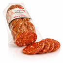 Nduja Bellantone Spilinga Salami geschnitten – scharfe italienische Wurstspezialität aus Kalabrien