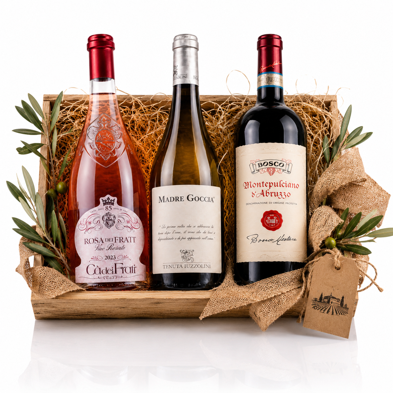 Italienisches Weinpaket kaufen – Premium Wein mit Rosé, Weißwein & Rotwein 🇮🇹