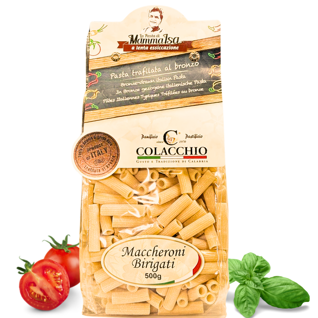 Maccheroni Birigati 500g – Italienische Pasta mit geriffelter Oberfläche