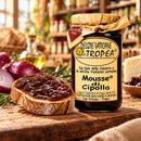 Zwiebelmousse aus Tropea IGP – Präsentation im italienischen Feinkostladen
