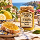 Zedrat-Zitronenmarmelade aus Kalabrien – Serviervorschlag auf einer italienischen Terrasse