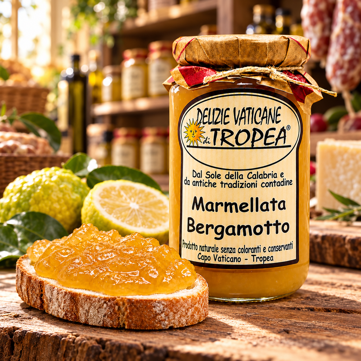 Bergamottenmarmelade aus Kalabrien – Im italienischen Feinkostladen