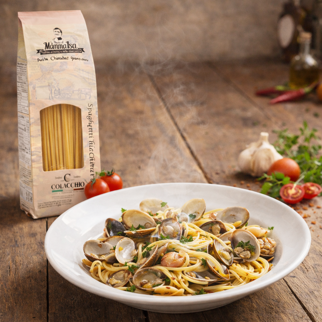 Handgefertigte Pasta aus Hartweizengrieß, 500g – Geschmack