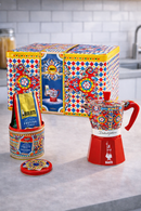 Bialetti Kaffeemaschine Geschenk Set 3 Tassen