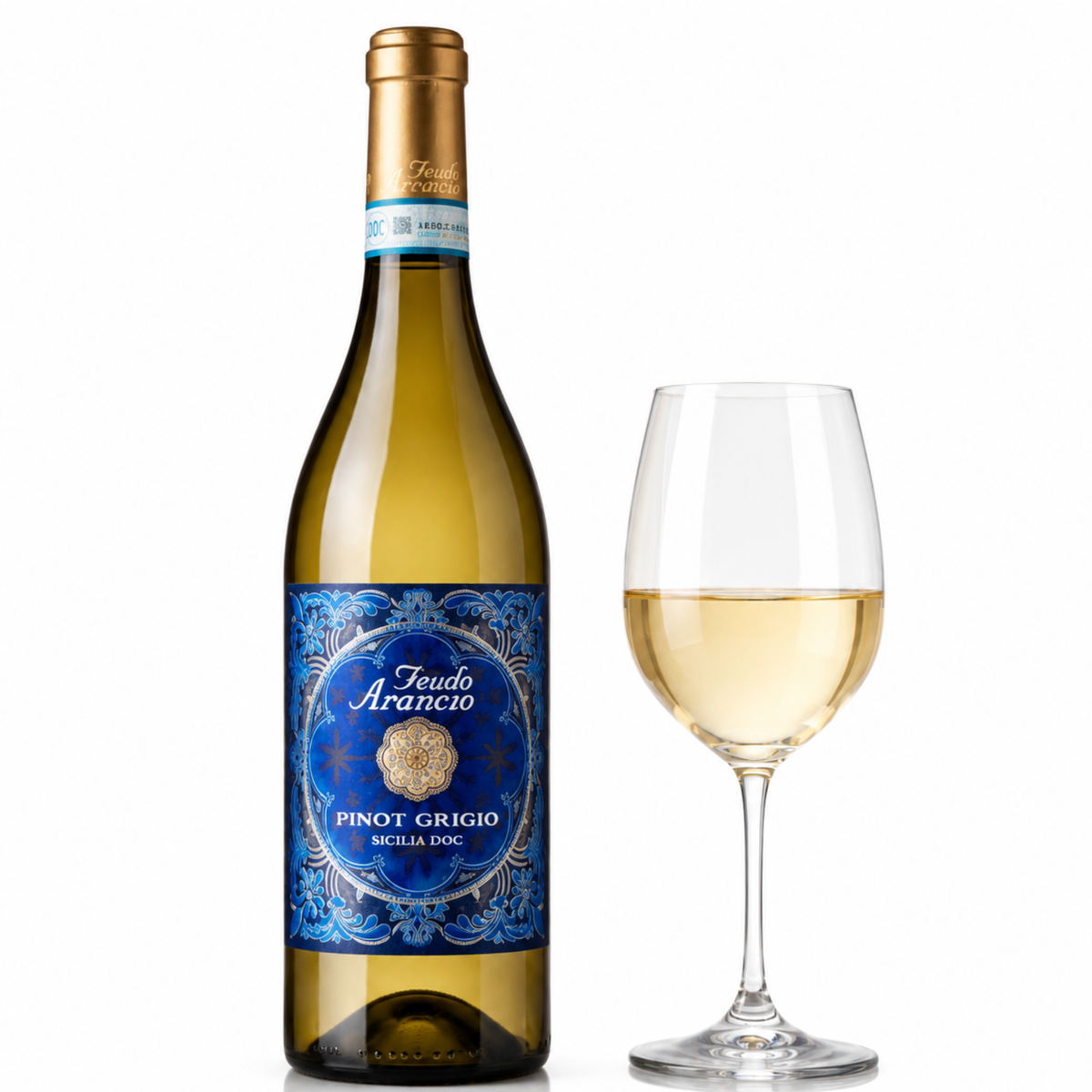 Feudo Arancio Pinot Grigio Sicilia DOC 2025– Italienischer Weißwein aus Sizilien