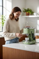     DeLonghi ECOV 310.GR Espressomaschine grün Bedienung Zuhause Kaffeezubereitung