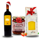 Pasta und Rotwein Geschenkset aus Kalabrien