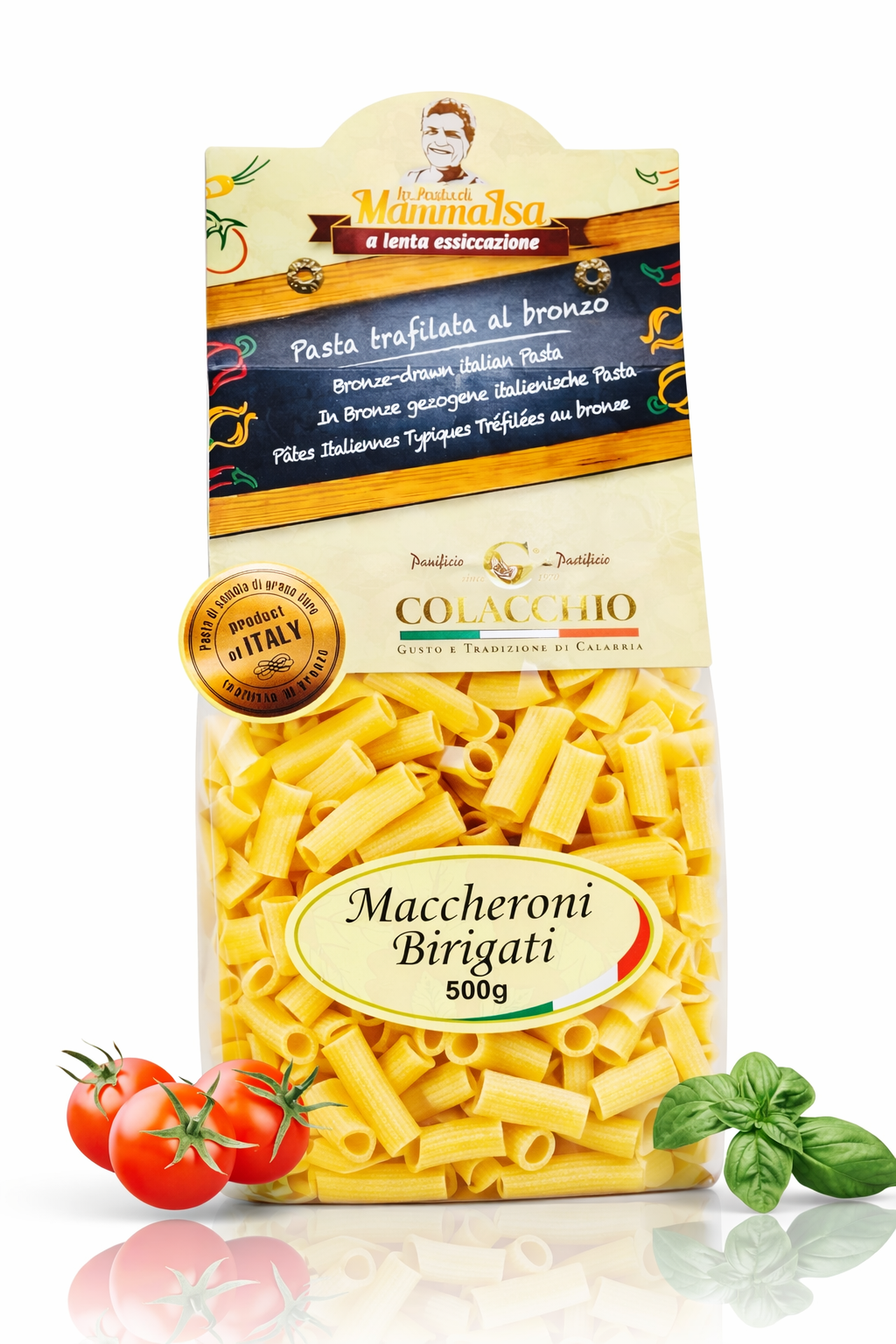 Maccheroni Birigati 500g – Italienische Pasta mit geriffelter Oberfläche