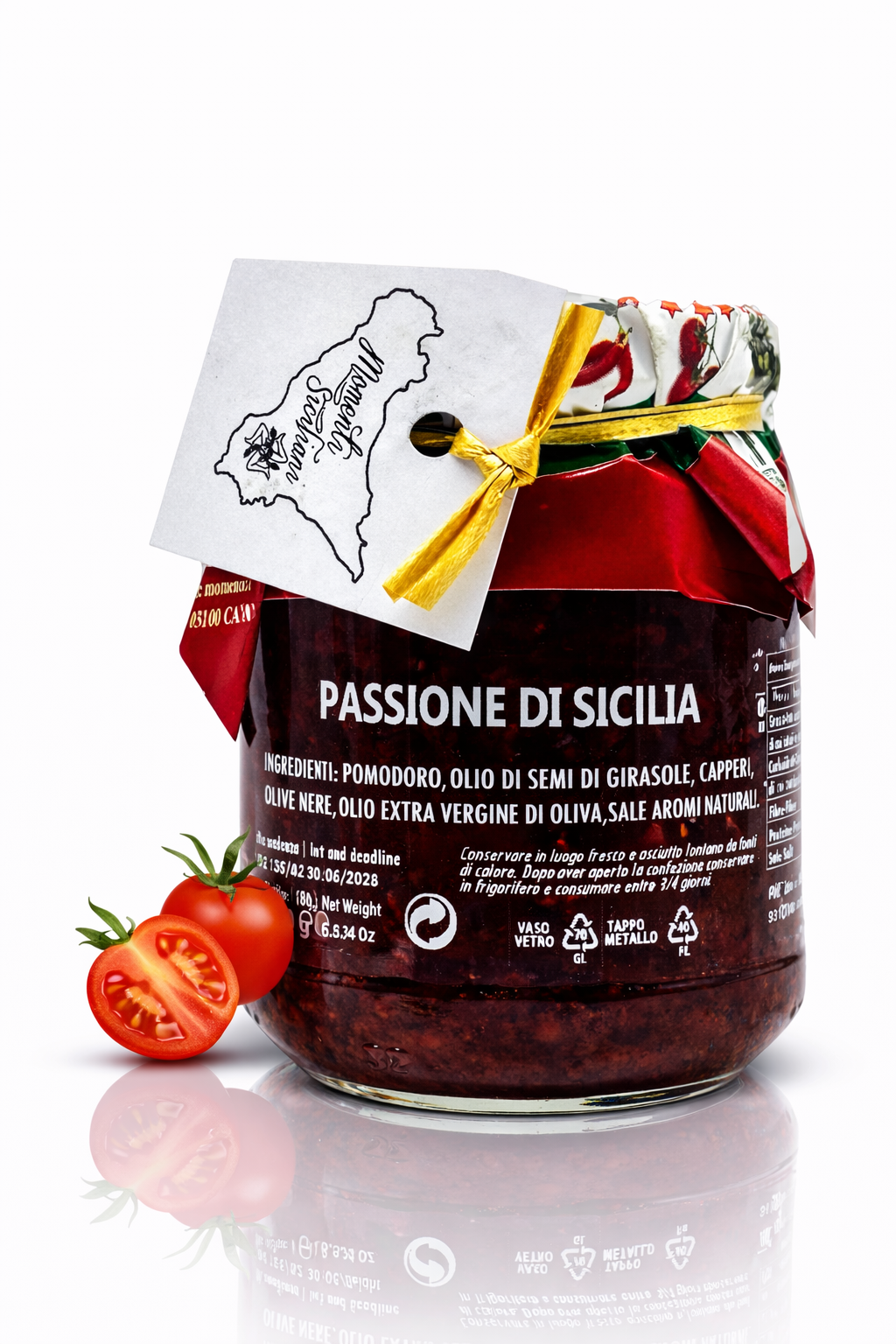🌿 Passione di Sicilia – Tomaten-Oliven-Aufstrich, 180g | Bella Italia