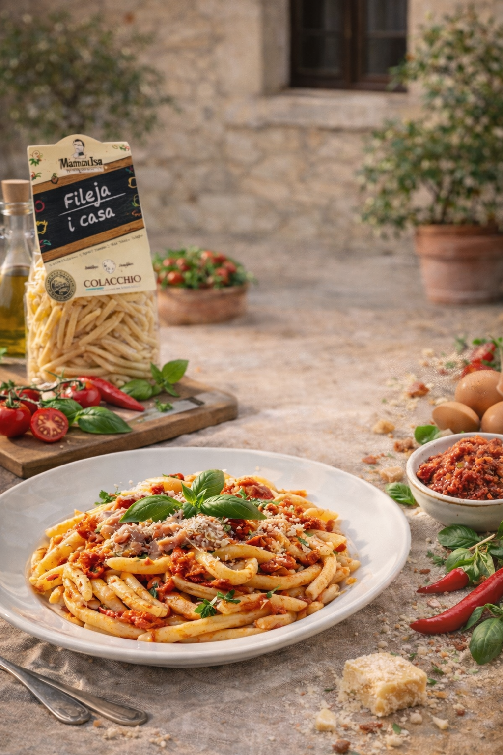 Fileja Typische Pasta aus Kalabrien 500 gr