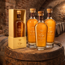 Premium Grappa Eligo dell’Ornellaia Riserva aus Italien auf Weinfass – edler italienischer Grappa für Genießer