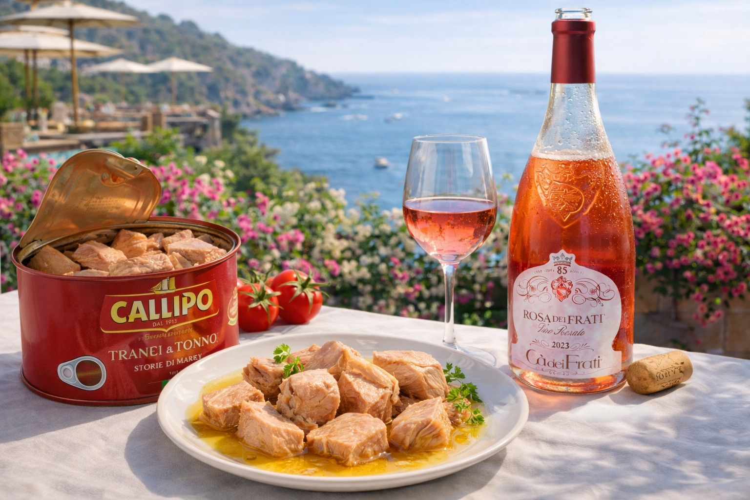 Callipo Tranci di Tonno all’olio di oliva – italienischer Thunfisch Yellowfin in Olivenöl Riserva Speciale Premium Feinkost