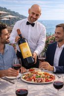 Mediterranes Restaurant mit Maradea Riserva Rotwein Tenuta Iuzzolini – italienischer Wein für besondere Momente
