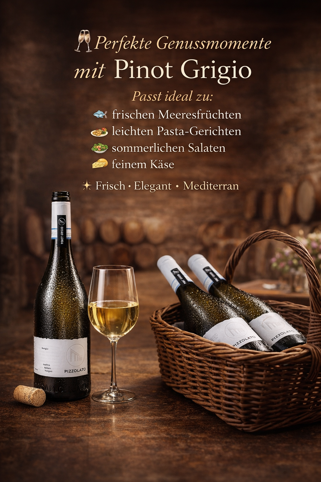 Italienisches Delikatessen Paket – Olivenöl 5L, Pasta, Pesto & Wein Premium Genuss aus Italien
